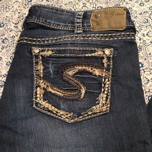 Silver Suki Boot Cut Jeans